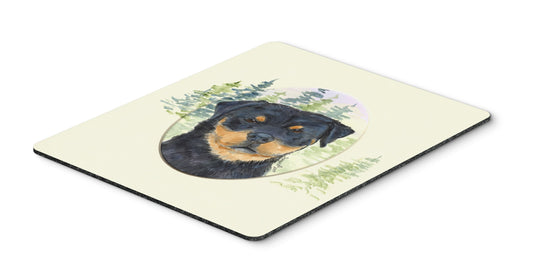 Caroline's Treasures SS8049MP Rottweiler Mouse Pad, Hot Pad or Trivet for Home Office Gaming Working Computers Laptop Mouse Mat,Washable Large