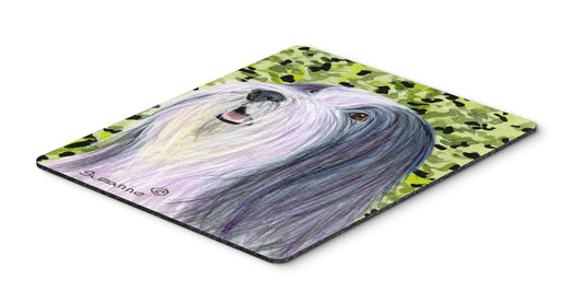 Caroline's Treasures SS8808MP Bearded Collie Mouse Pad, Hot Pad or Trivet for Home Office Gaming Working Computers Laptop Mouse Mat,Washable Large