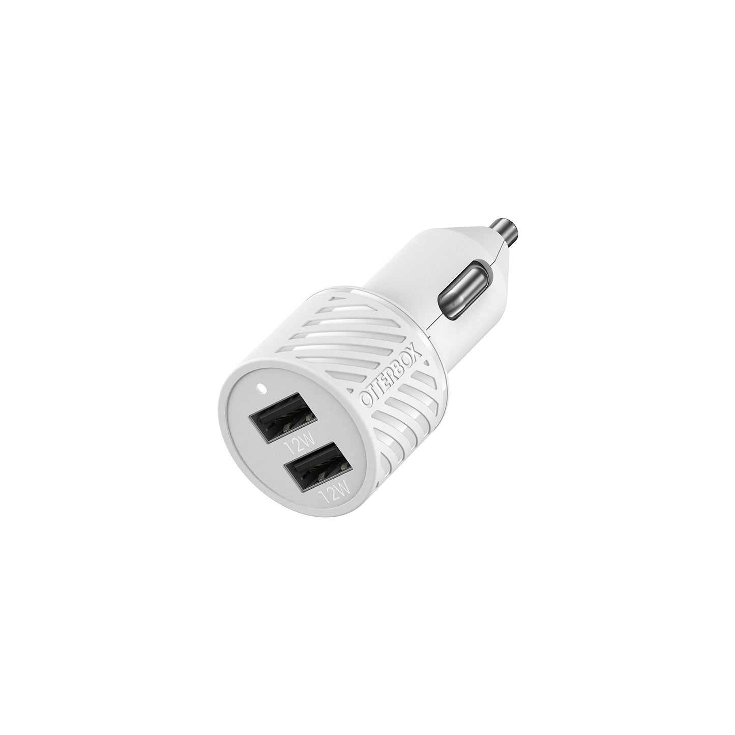 OtterBox USB-A Dual Port Car Charger, 24W Combined - Cloud Dream