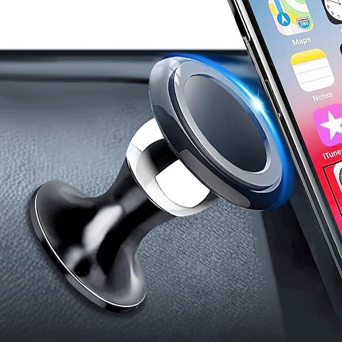 New True Path Magnetic Car Phone Holder?[Strong Magnet] Phone Magnet for Car? Accessory Holder [360°] Female-Male - Smartphone and Navigation -Metal