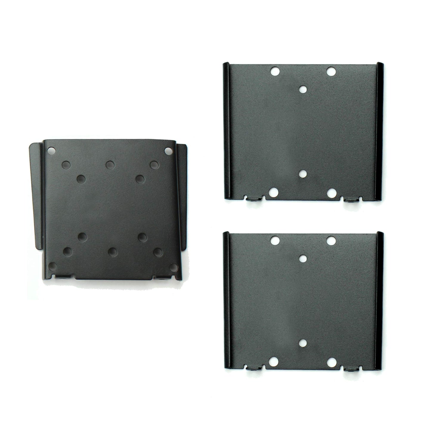 Master Mounts 101-2 Portable Flat-Fixed TV Wall Mount | 2 Mounting Brackets/Dual Docking Stations for RV, Patio, Garage, Office, Den | Easy Lift Off
