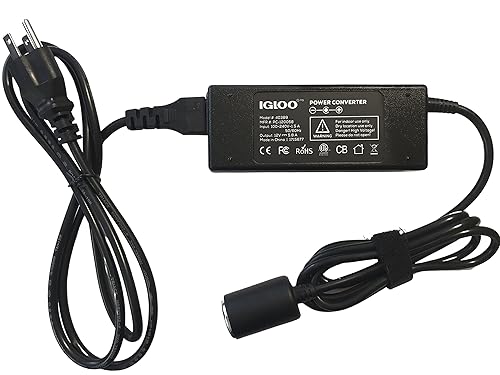 Igloo 110V AC Power Converter for Iceless Kool Mate Cool Chill Thermolectric Coolers