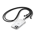 Satechi OntheGo USB-C Lanyard Cable, 60W Fast Charging, 480Mbps Data Transfer, Built-in Crossbody Strap, Adjustable 1.5m / 4.9ft Braided Cord, USB-C