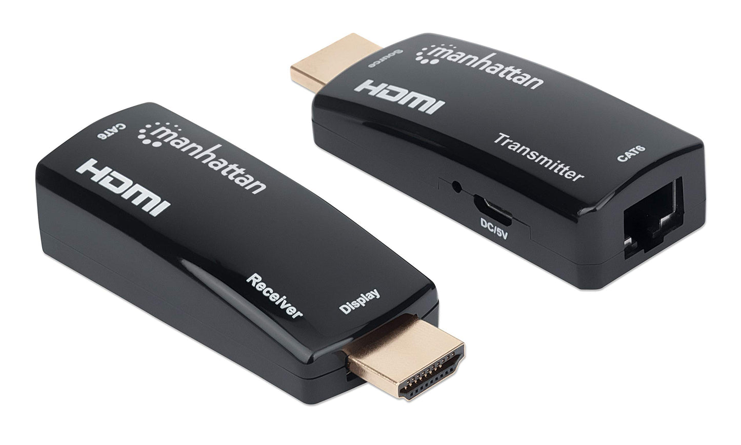 MANHATTAN 1080p Compact HDMI Over Ethernet Extender Kit