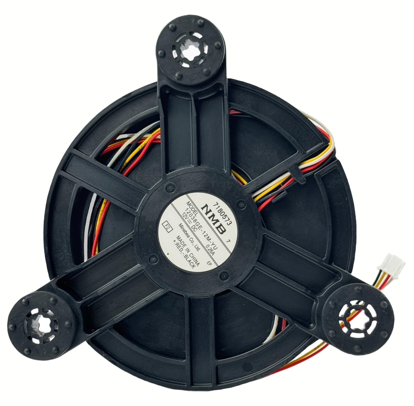 for NMB 12038GE-12M-YU Cooling Fan 12V 0.26A 4-Wire Compatible with Haier Refrigerator Freezing Fan