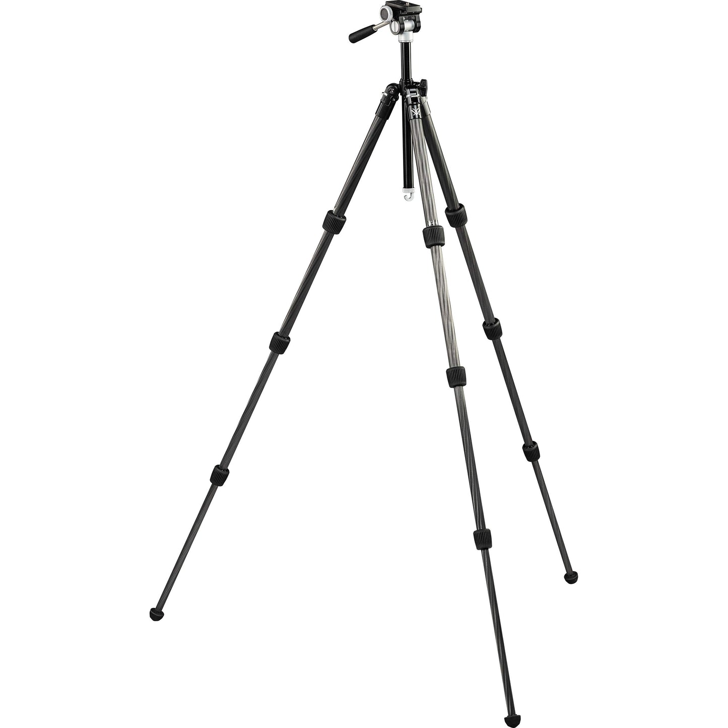 Vortex Optics Summit Carbon II Tripod Kit - Light Weight Design, Carbon Fiber Tripod, 2-Way Pan Head, 22 lb Max Load, Rubber Feet - Unlimited