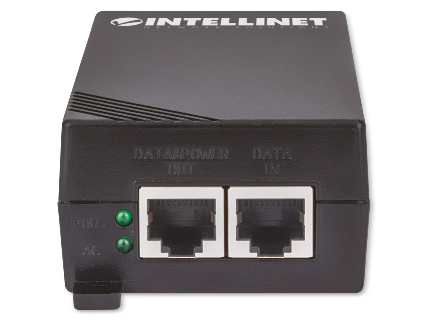 Intellinet Gigabit PoE+ Injector, 30W, IEEE 802.3at/af, Plastic