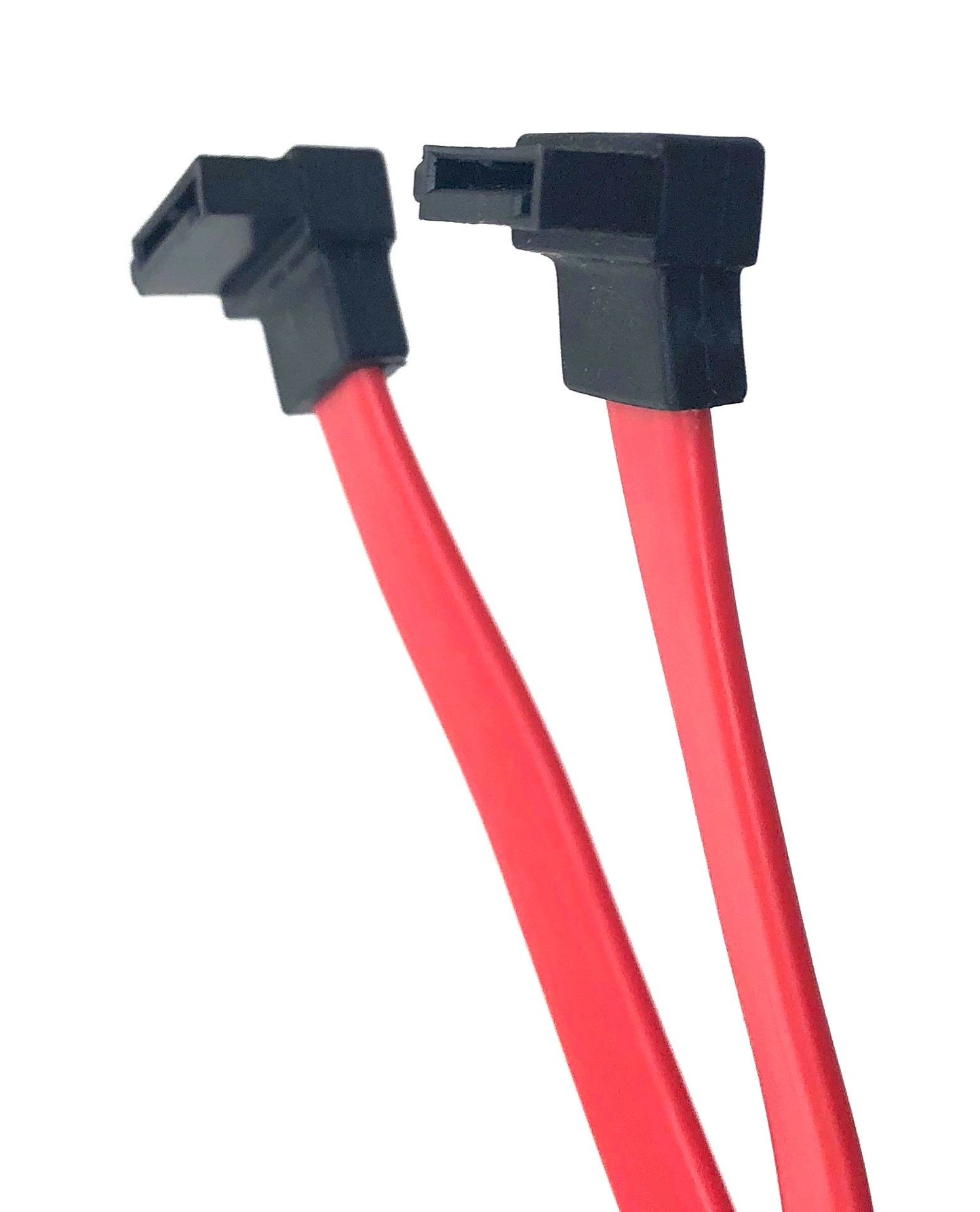 Micro connectors 0.5 Meter SATA III Right Angle to Right Angle Data Cable 3-Pack (F03-1522R-3P)