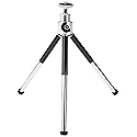 Amazon Basics Lightweight Portable Mini Travel Tripod with 360° Ball Head, Adjustable Height, Desktop, Black