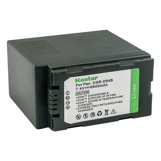 Kastar 1-Pack CGR-D54 Battery Replacement for Panasonic AG-DVX100AE AG-DVX100AP, AG-DVX100B AG-DVX100BE AG-DVX100BP, AG-DVX100E, AG-DVX102 AG-DVX102A