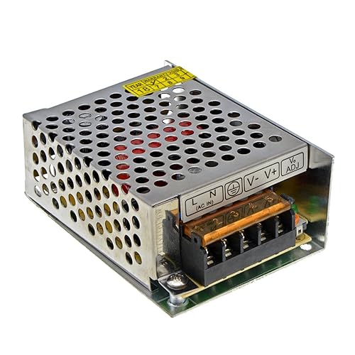 AC 110V/220V to DC 24V 1A 25W Switching Power Supply Transformer Converter for LED Strip Lights, Computer Project (DC 24V 1A 25W)