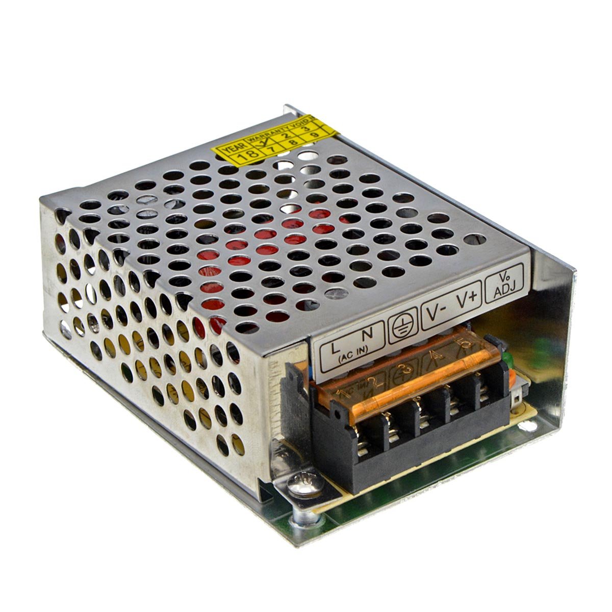 AC 110V/220V to DC 24V 1A 25W Switching Power Supply Transformer Converter for LED Strip Lights, Computer Project (DC 24V 1A 25W)