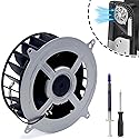 MEGAttA MPS5 Replacement of Internal Cooling Fan for Sony PS5 Cooling Fan PlayStation 5 PS5 Series 23 Blades 12V 2.15A Silence Cooler PS5 CPU Cooling