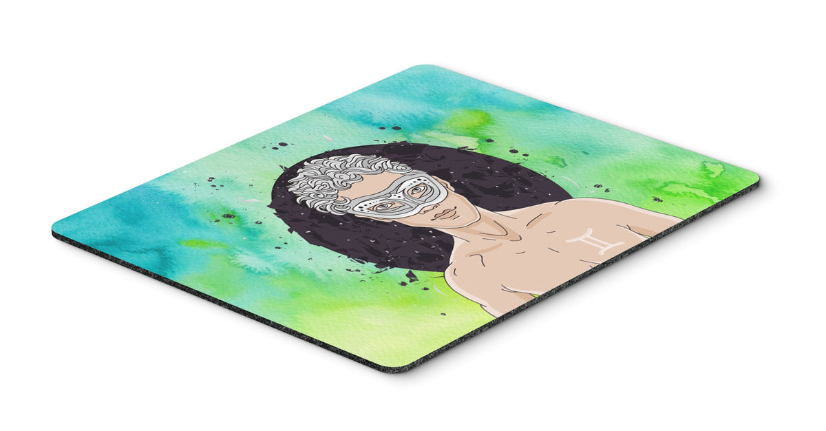 Caroline's Treasures BB7319MP Gemini Zodiac Sign Mouse Pad, Hot Pad or Trivet, Large, Multicolor