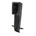GPD19BR-1 Gard-N-Post Low-Profile Outdoor Landscape Lighting Post Enclosure with Outlet Cover, 19.5-Inch, Bronze, 1-Pack