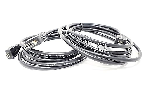 Micro Connectors 6 Feet High Speed 4K Micro HDMI to HDMI Cable w/Ethernet 2-Pack (H2-06MD4K-2P)