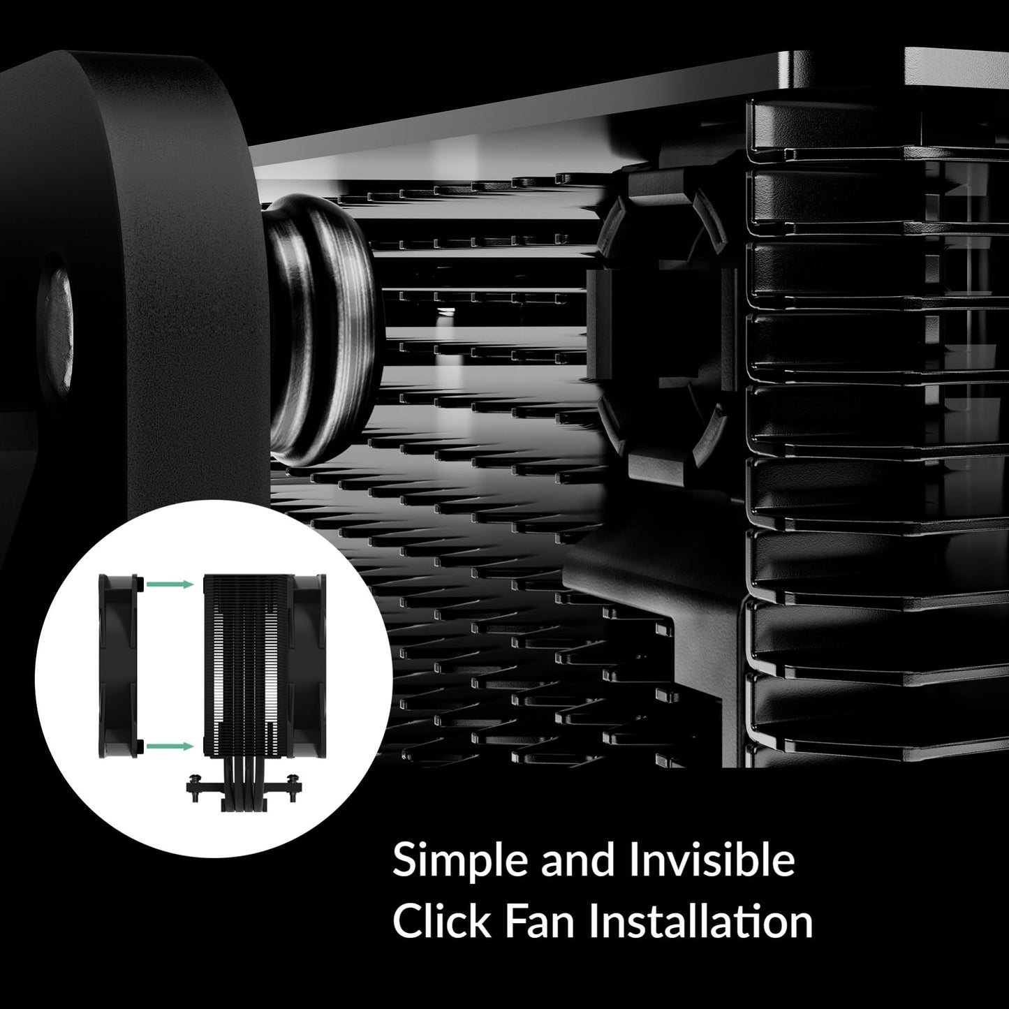 ARCTIC Freezer 36 A-RGB - Single-Tower CPU Cooler with Push-Pull, Two Pressure-optimised 120 mm P Fans and ARGB Lighting, Fluid Dynamic Bearing