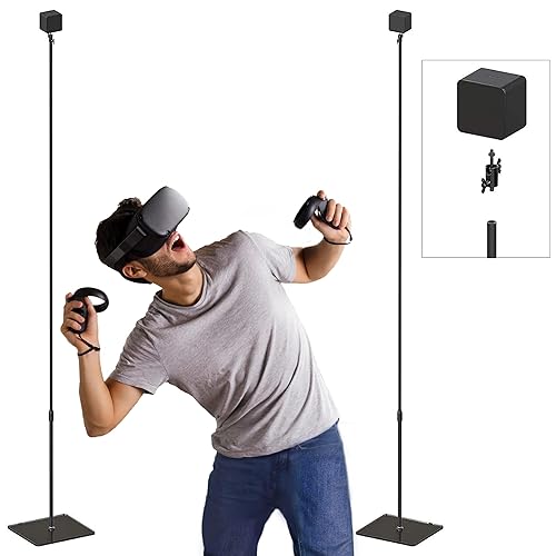 Skywin VR Tripod Stand Compatible with SteamVR Base Station 2.0, Base Station, and Oculus Rift Constellation (Only Stand)