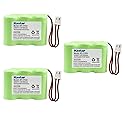 Kastar 3-Pack 2/3AA 3.6V 800mAh 5264 Ni-MH Rechargeable Battery for Home Phone V-Tech 80-1338-00-00 89-1332-00-00 89-1338-00 BT-17333 BT-27333
