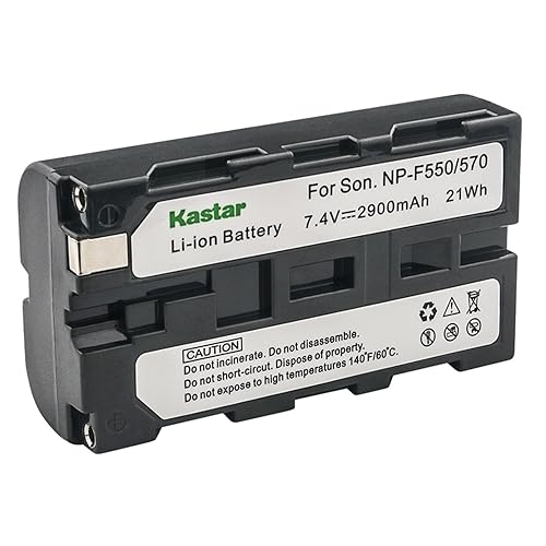 Kastar Battery for Sony NP-F570 NP-F550 NP-F530 NP-F330 & CCD-RV100 RV200 CCD-SC5 CCD-SC9 CCD-TR1 CCD-TR215 CCD-TR940 CCD-TR917 Camcorder, CN-126