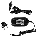 HQRP AC Adapter/Power Supply Compatible with Tascam CD-BT2 / CD-GT2 / CD-VT2 / MP-GT1 Portable Trainer Plus HQRP Euro Plug Adapter