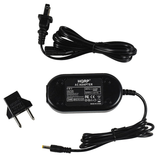 HQRP AC Adapter/Power Supply Compatible with Tascam CD-BT2 / CD-GT2 / CD-VT2 / MP-GT1 Portable Trainer Plus HQRP Euro Plug Adapter