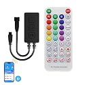 GINGSOW SP611E Bluetooth Music LED Controller for 1903B WS2812b WS2811 IC RGB Chasing Color LED Strip Addressable Sync Music Controller DC5V-24V