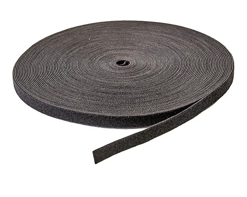 NavePoint 1/2 Inch Roll Hook and Loop Reusable Cable Ties Wraps Straps - 25M 82ft