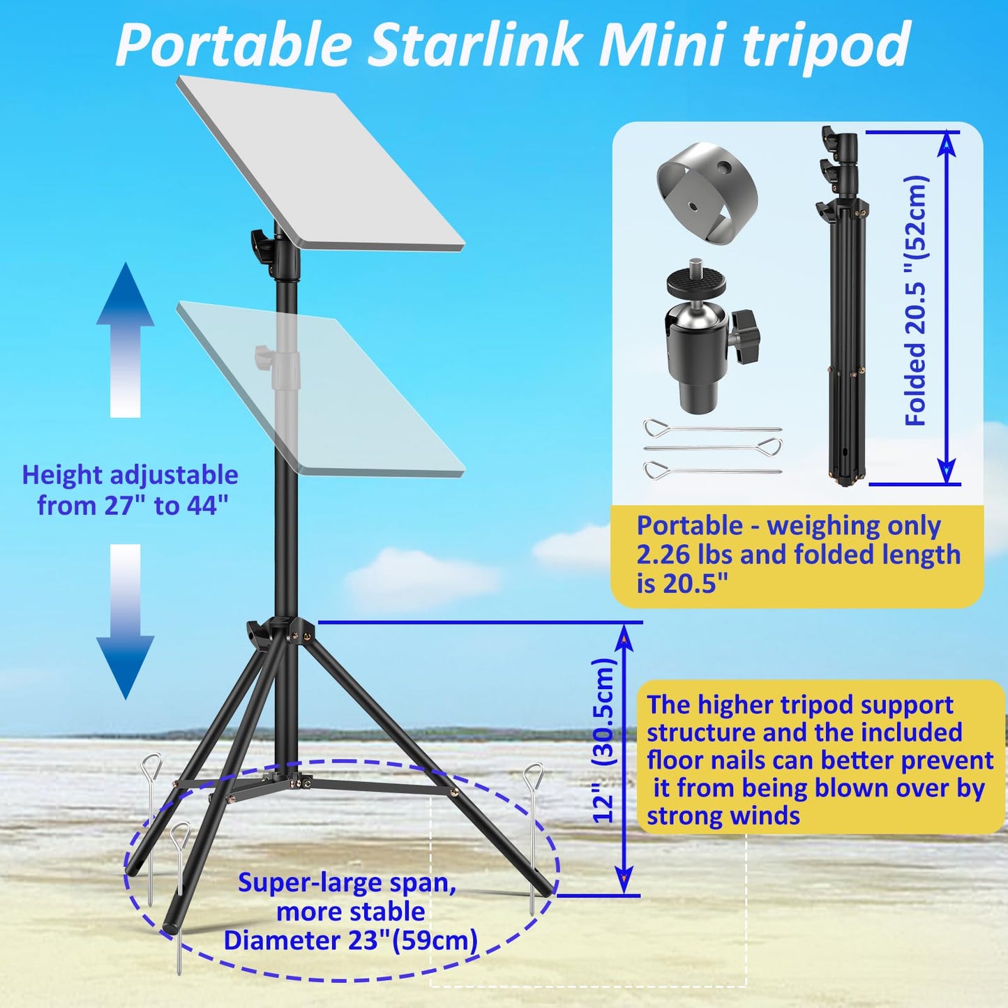 Starlink Mini mounts