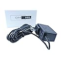 OMNIHIL 8 Feet AC/DC Power Adapter 12V 1A (1000mA) 5.5x2.5millimeters Compatible with Asian Power Devices PN AREP05520 Model No…