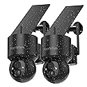 2K Solar Security Cameras Wireless Outdoor, 360°PTZ Battery Powered Cameras for Home Security, 2.4G WiFi Outdoor Camera with Color Night Vision, IP66