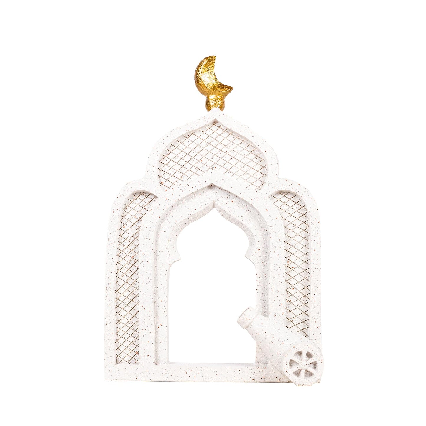 AGKZNTQP Islamic Collection - Beautiful Handmade Resin Mosque Sculptures and Minarets, Perfect for Ramadan Decoration, Religious Celebrations