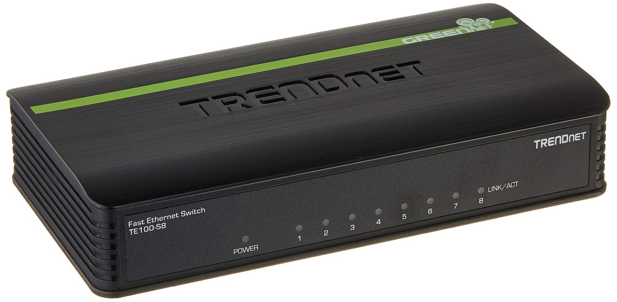 TRENDnet TE100-S8 8 Port 10 100 Mini Switch