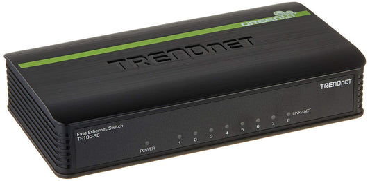 TRENDnet TE100-S8 8 Port 10 100 Mini Switch