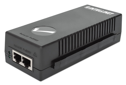 Intellinet 2.5G PoE+ Injector, 30W, IEEE 802.3at/af, Wall Mountable