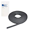 ICC Velcro® Brand ONE-WRAP® Tie Cable Tie Tape - 0.75” x 75 Feet Per Roll, Reusable Hook and Loop Fastening Tape for Efficient Cable Management