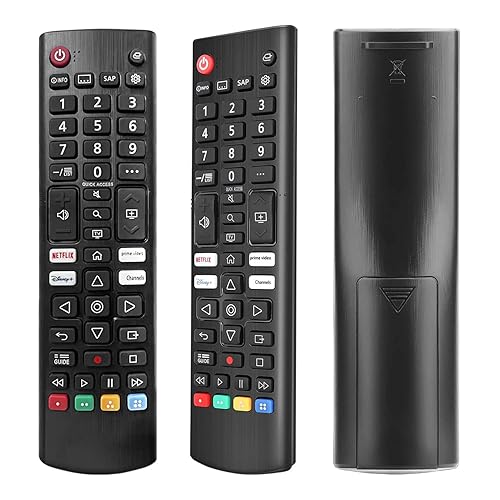 Replacement Remote Control for LG TV AKB76037601 43UM6950DUB 43UP8000PUR 70UM6970PUA 65UP7000PUA 75UP8070PUR 32LM577BZUA 32LM627BPUA 65UN7000PUD