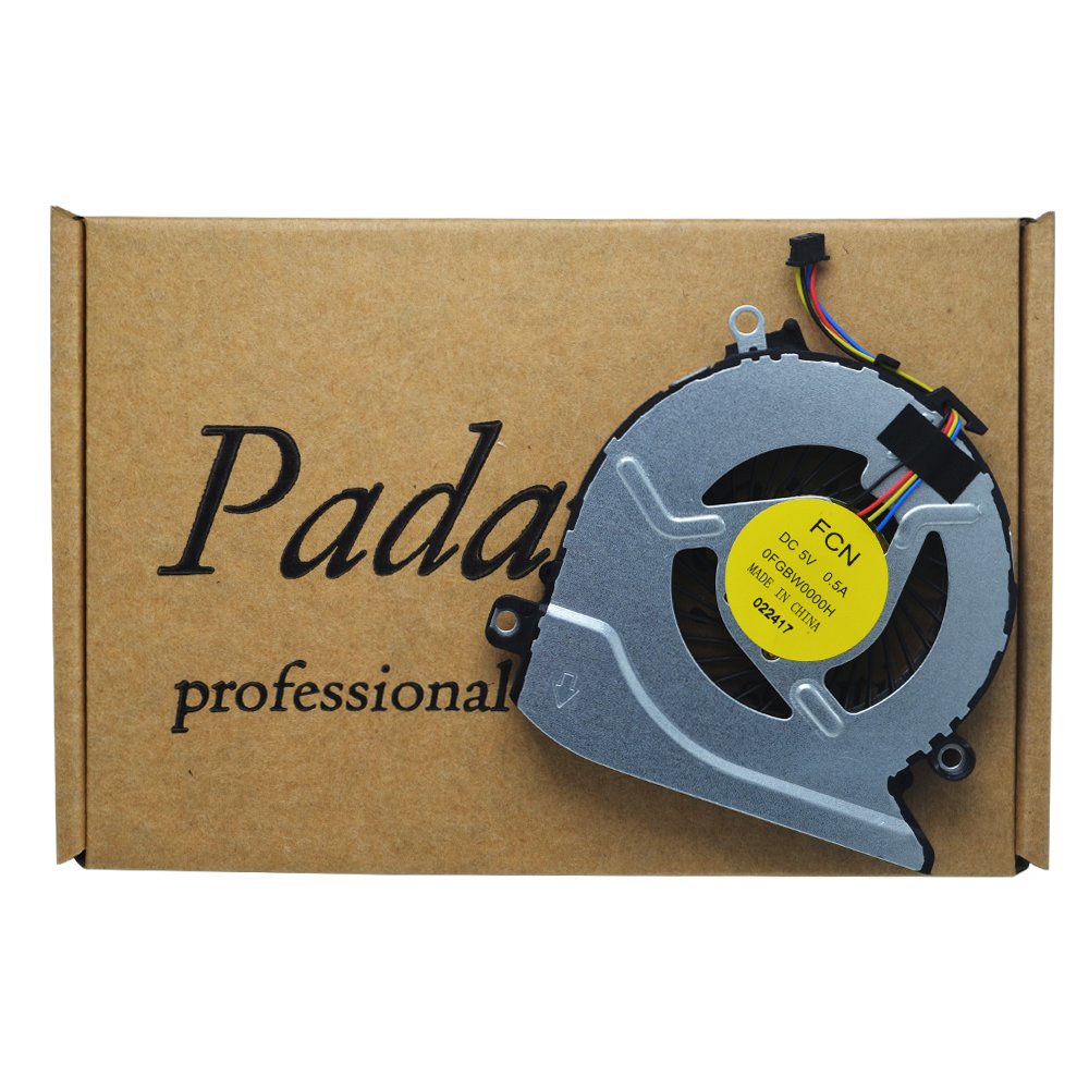 Padarsey Laptop CPU Cooling Fan Compatible for HP Pavilion 17-G100 17-G101DX 17-G179NB 17-G053US 17-g119dx 17-g121wm 17-G037CY 15-AB 15-AB000 15-AB100