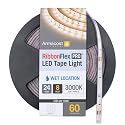 Armacost Lighting RibbonFlex Pro Soft White (3000K), 60LEDs/M, 2.5M, 24V Outdoor Tape Light, 8.2 ft (145410)