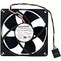 PVA080F12H 725Y7 Case Fan for Dell OptiPlex 390 790 990 SFF Chassis, 5-pin 4-Wire 4.32W DC 12V 0.36A, 80 * 80 * 20mm DC Brushless Fan