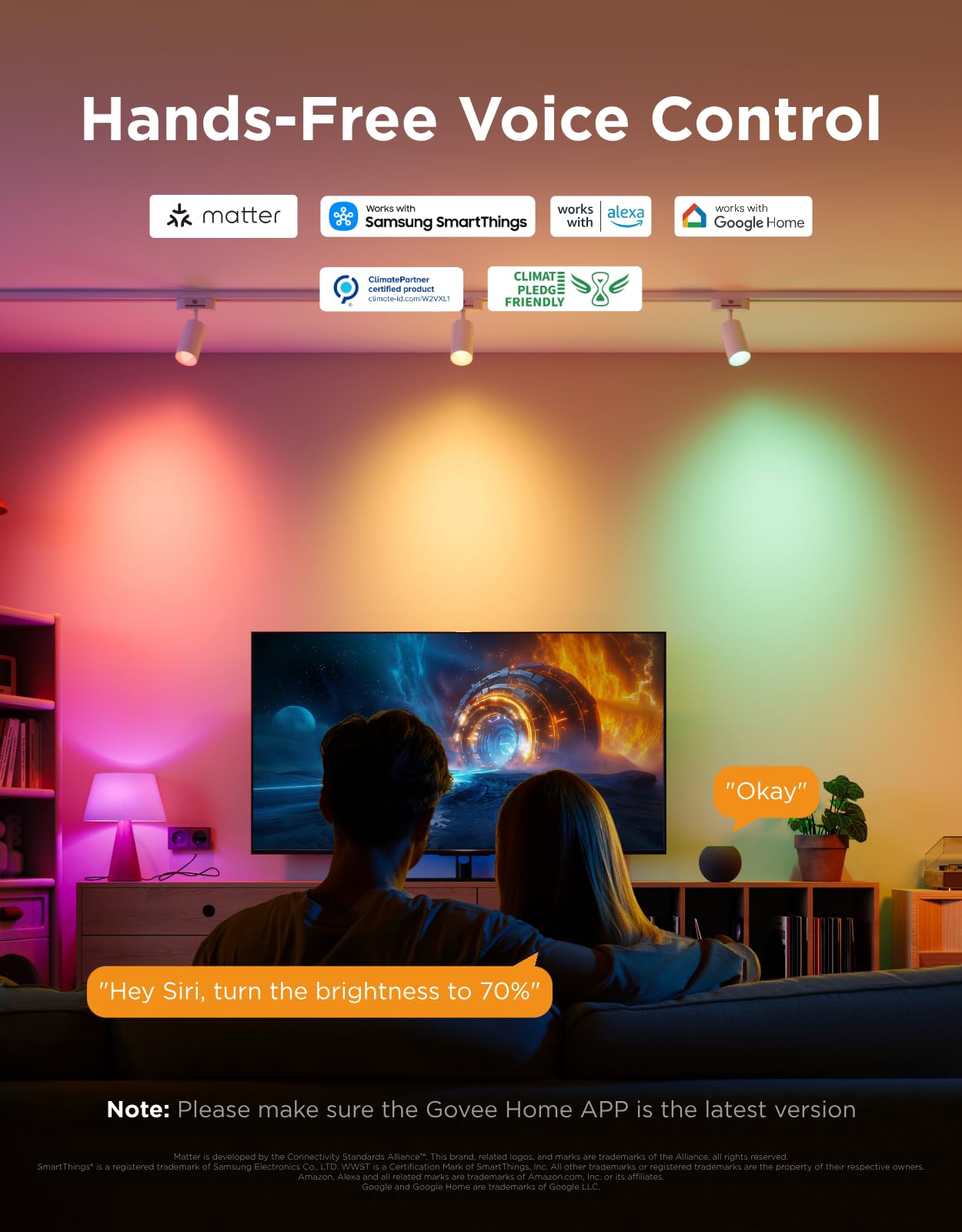 Govee E12 Led Bulb, Color Changing Candelabra Bulbs 450 LM, 80 CRI, 4 Pack