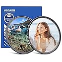 NEEWER 58mm CPL + Black Diffusion 1/4 Filter Set (2 Pack), Multicoated Optical Glass Circular Polarizing & Dreamy Soft Cinematic Effect Filter