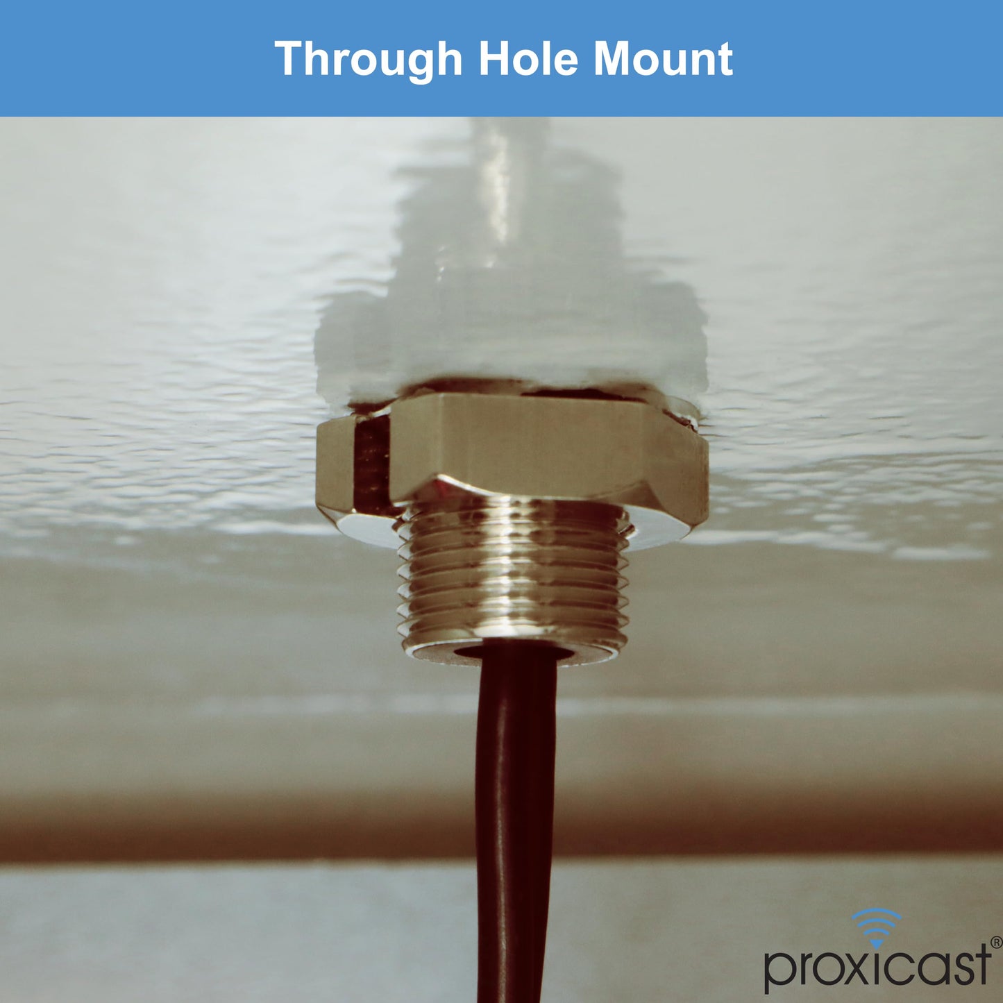 Proxicast Ultra Low Profile Indoor/Outdoor Omni Directional MIMO WiFi Antenna - Dual Band/Triple Band 2.4/5.8/6 GHz WiFi Puck - Through Hole Screw