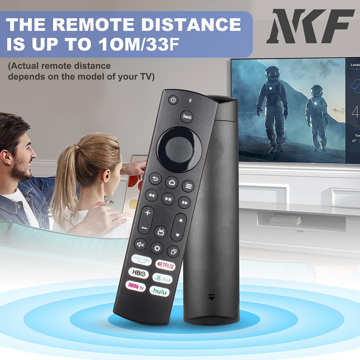 NS-RCFNA-21 Remote Control for Insignia TV Remote Replacement NS-24DF310NA19 NS-32DF310NA19 NS-39DF510NA19 NS-50DF710NA21 NS-55DF710NA21 Edision TV