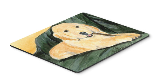 Caroline's Treasures SS8761MP Golden Retriever Mouse Pad, Hot Pad or Trivet for Home Office Gaming Working Computers Laptop Mouse Mat,Washable Large