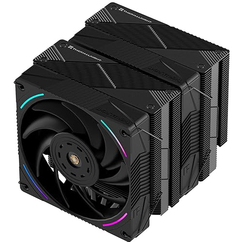 Thermalright Phantom Spirit 120 EVO CPU Cooler,7×6mm Heat Pipes CPU Air Cooler,Dual PWM Fan Computer Cooling,2150RPM Speed,for AMD AM4 AM5/Intel