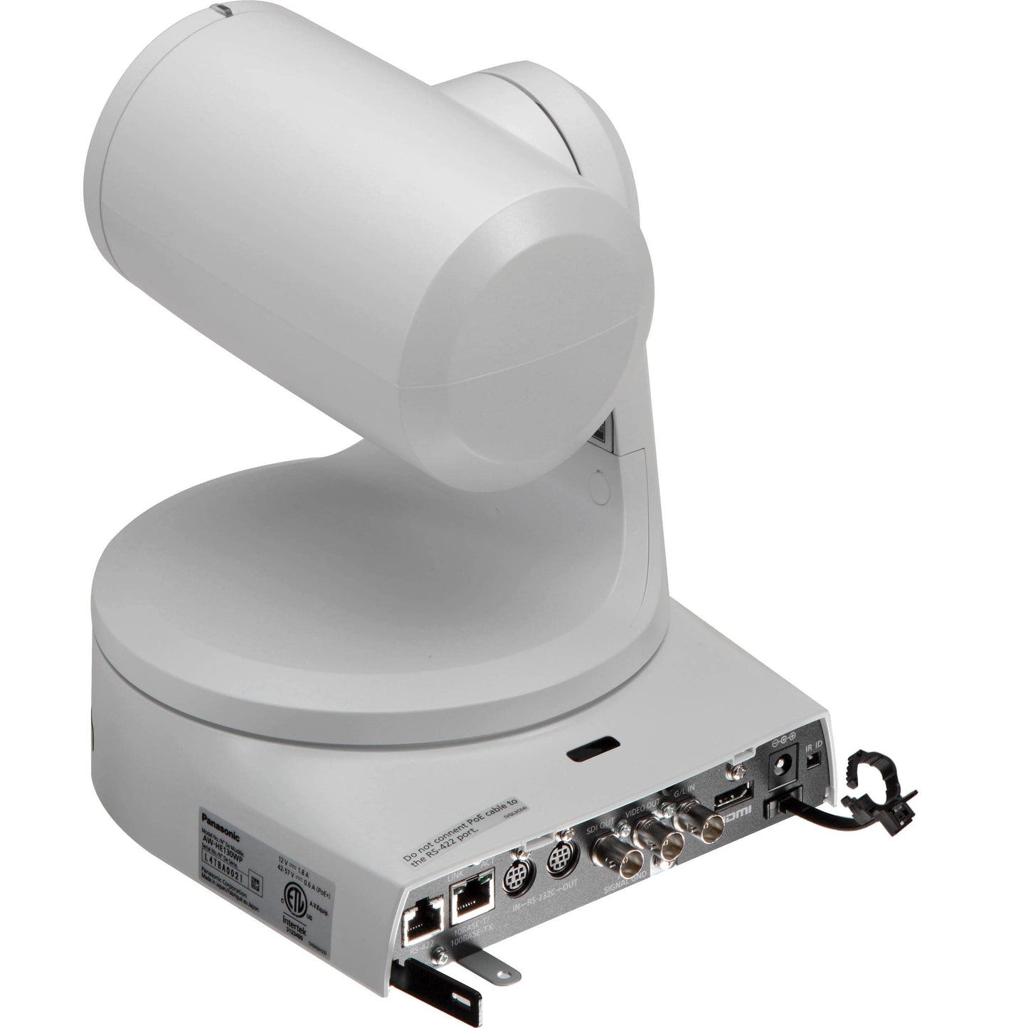 Panasonic AW-HE130 HD Integrated PTZ Camera (White) + Lens Cleaning Set - Base Bundle