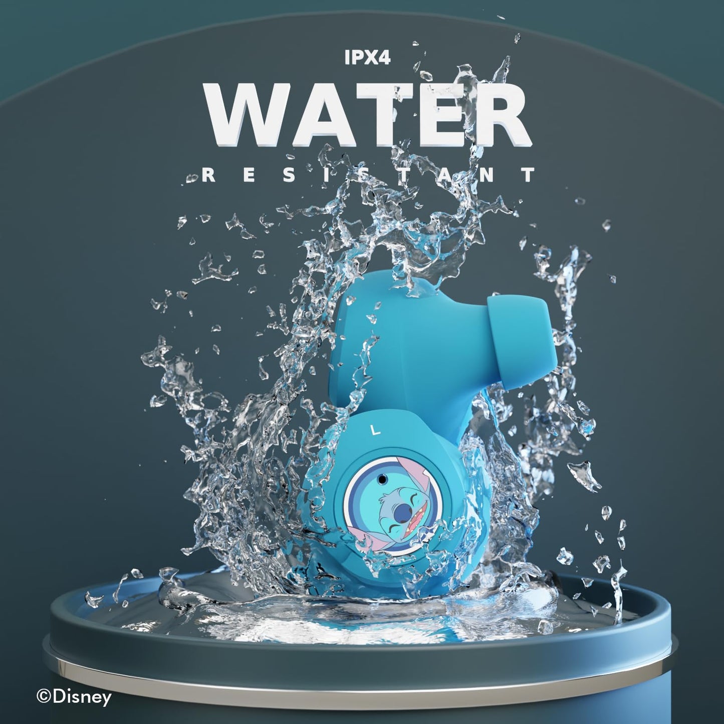 Disney Lilo and Stitch Bluetooth Earbuds w/Charging Case- Wireless Headphones w/Built-in Mic+ Up to 30 Hrs Playtime- Lilo and Stitch Gifts…