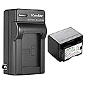 Kastar 1-Pack BP-727 BP727 Battery and AC Wall Charger Compatible with Canon VIXIA HF R500 HFR500, VIXIA HF R600 HFR600, VIXIA HF R700 HFR700, VIXIA