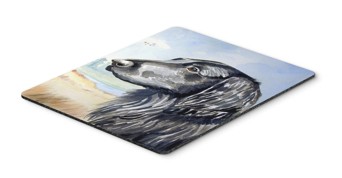 Caroline's Treasures 7064MP Flat Coated Retriever Mouse Pad, Hot Pad or Trivet for Home Office Gaming Working Computers Laptop Mouse Mat,Washable